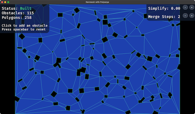 Auto updating a NavMesh from Bevy Aabb component