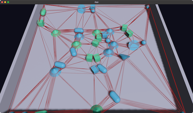 Auto updating a NavMesh with colliders from Avian3d